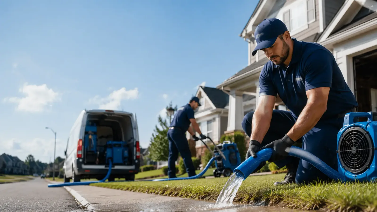 Flood Damage Restoration in Trinway, OH
